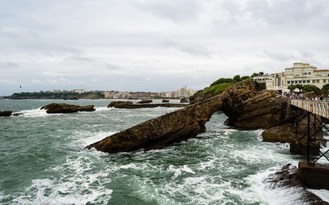 Vue de Biarritz