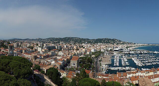 Vue de Cannes